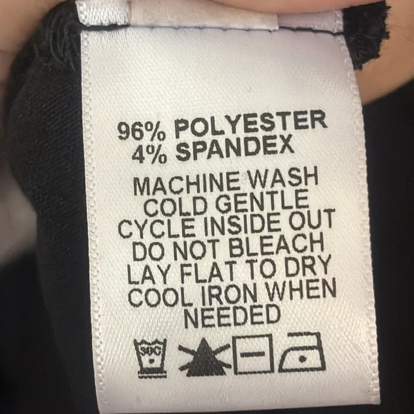 NWT Kiyonna Womens Black V Neck Ruch Bodycon Stretch Midi Dress Plus Size 2X - Picture 10 of 11